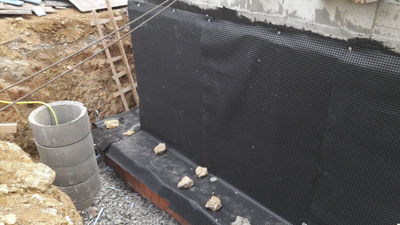 Foundation Wall Waterproofing